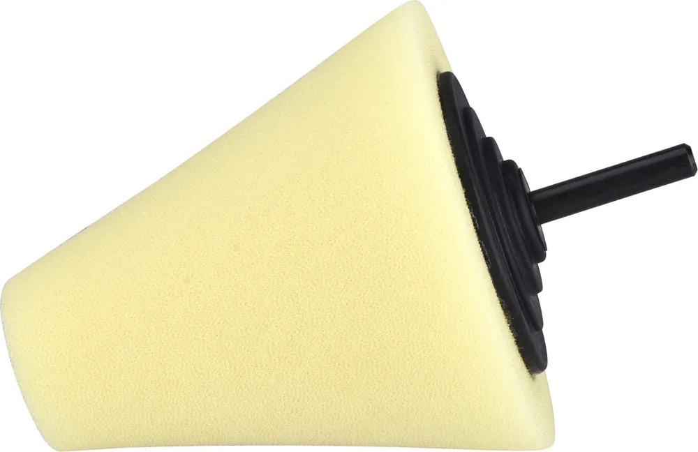 Kužel leštící pěnový, T80, žlutý, ⌀80mm, stopka 6mm EXTOL PREMIUM Objednat Nyní