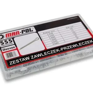 Závlačka, sada 555ks MAR-POL M66488 Značkový