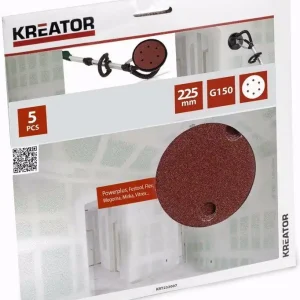 Brusný kotouč 225 mm G150 5 ks Kreator KRT232007 Nová Kolekce