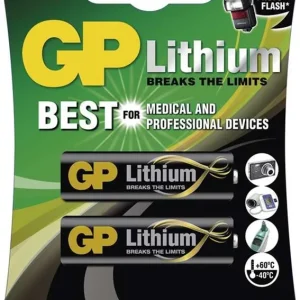 GP Lithium baterie AA LR6/2 (2ks) Přímo Od Výrobce