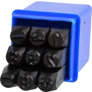 Bezpečná Platba Razicí matrice čísel - raznice, 10 mm, sada 9 kusů GEKO G01814