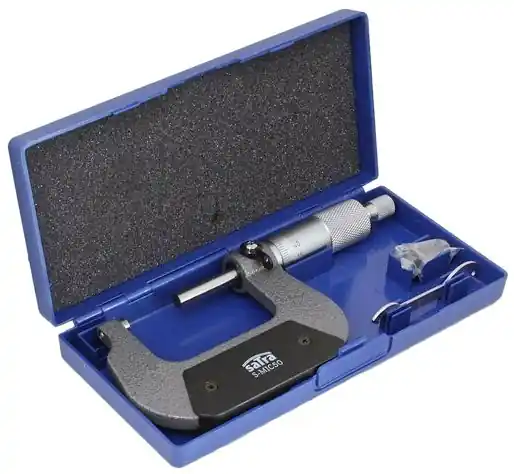 Mikrometr třmenový, rozsah 25 - 50 mm, dělení 0,01 mm - SATRA S-MIC50 Rychlé Dodání