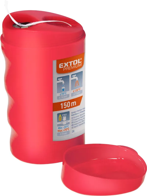 EXTOL PREMIUM těsnící závitová nit, polyamidová, 150m - 8856300 Tovární Cena