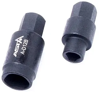 Cenový Hit Hlavice - klíče na seřízení vstřikovacího čerpadla diesel VAG, 7 a 12.6 mm - ASTA A-D12B