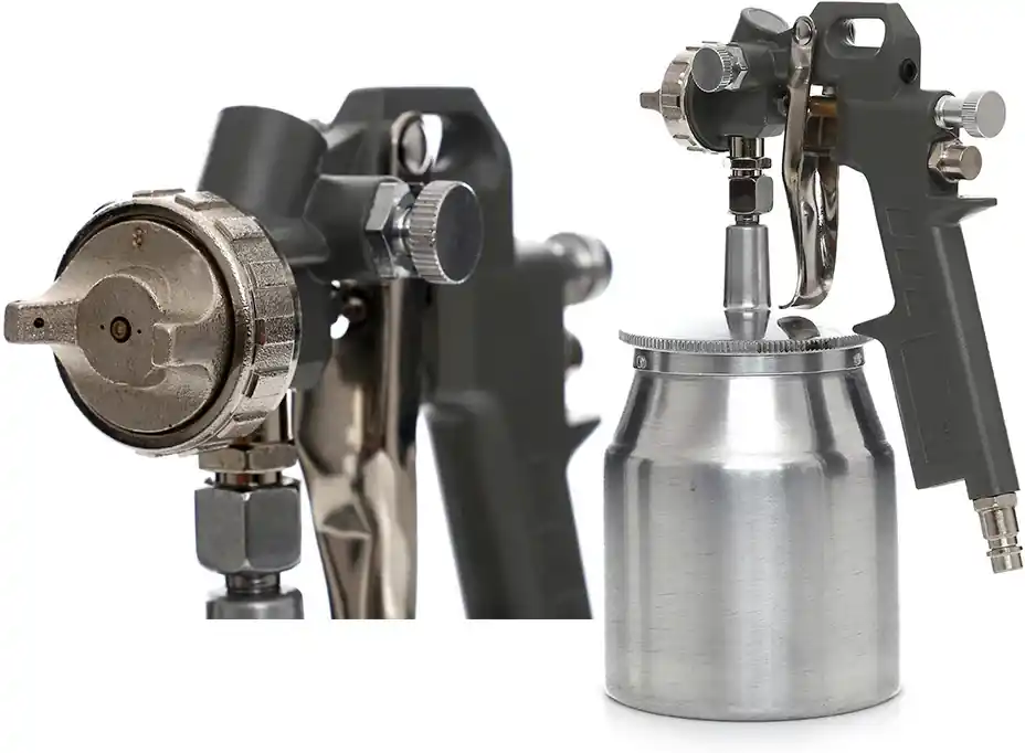 Expresní Doručení Stříkací pistole HVLP na lakování 750ml, s tryskou 1,5mm, TA146