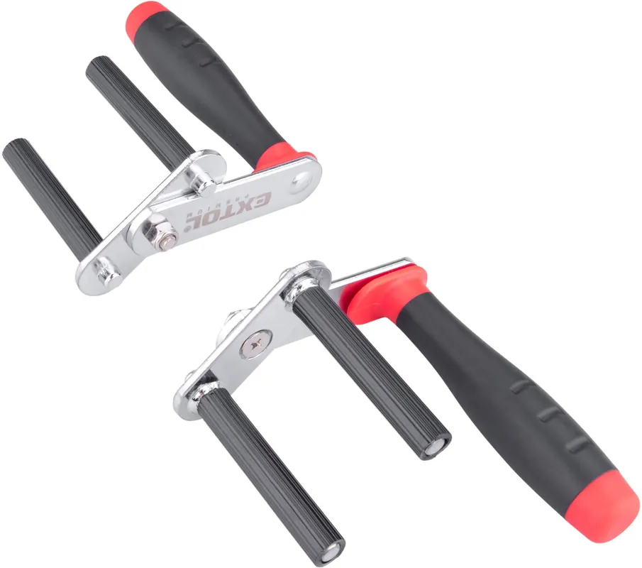 Finální Výprodej EXTOL PREMIUM 8863108 nosič desek kovový, sada 2ks, nosnost až 80kg/pár