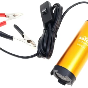 Mini ponorné čerpadlo na naftu, olej a vodu, průměr 51 mm, 12V/60W - SATRA S-12DP51 Omezená Nabídka