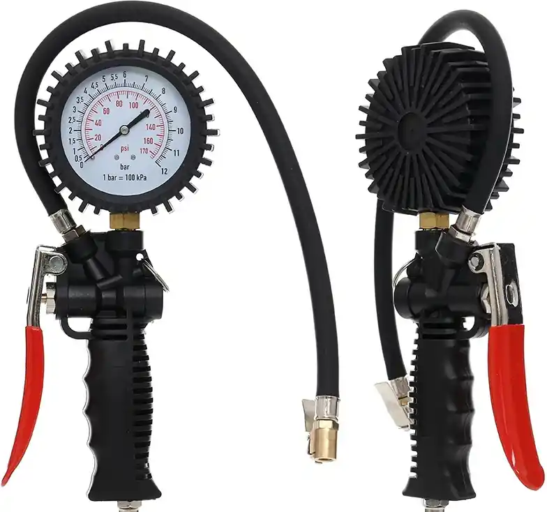 Pistole pro nahuštění kol s manometrem 1/4" do 12 bar, TA140 Akční Nabídka