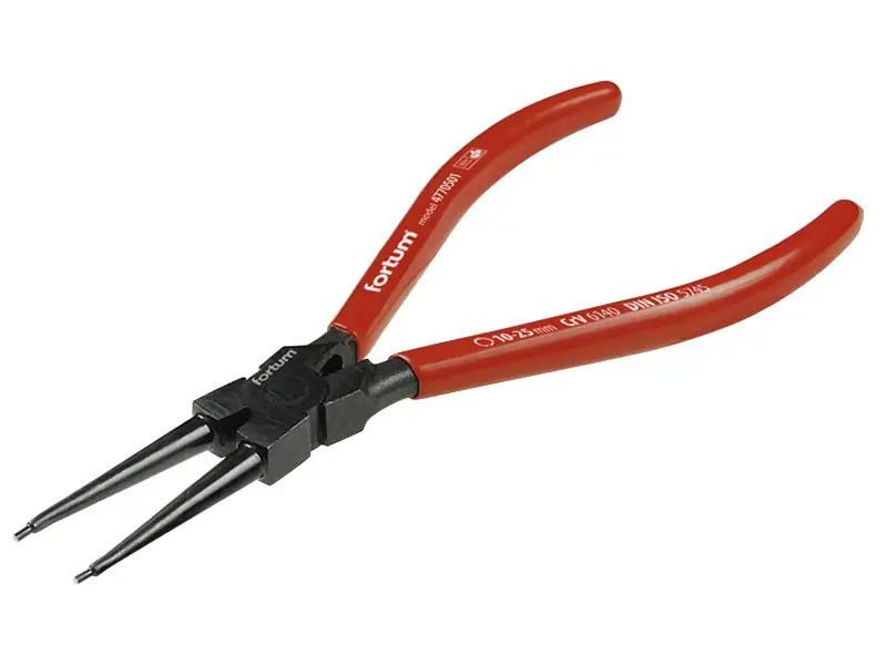 Kleště seegerové přímé vnitřní FORTUM 180mm Sleva