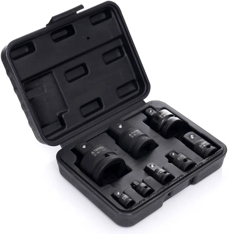 Ověřený Tagred TA4212, 8ks sada adaptérů redkuci pro nástrčné klíče 1/2" 1,4" 3,8" 3/4"