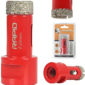 Diamantový korunkový vrták s otvorem ⌀20 mm M14 RAPID M22757 Tovární Cena