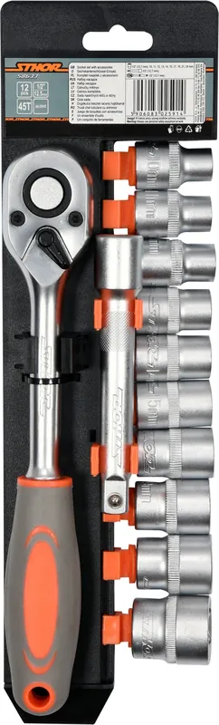 Víkendová Akce Gola sada STHOR 1/2" 12 ks Sthor TO-58633