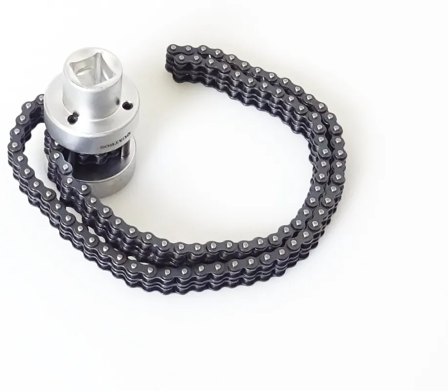 Pouze Dnes Klíč na olejové filtry s dvojitým řetězem 1/2", rozsah 73 - 170 mm - QUATROS QS60603