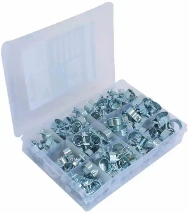 Rychlé Dodání Hadicové spony mini, průměr 8-18 mm, sada 135 ks ASTA A-TC018