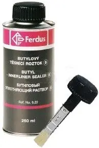 Bezpečná Platba Butylový těsnicí roztok 250 ml + štětec FERDUS B