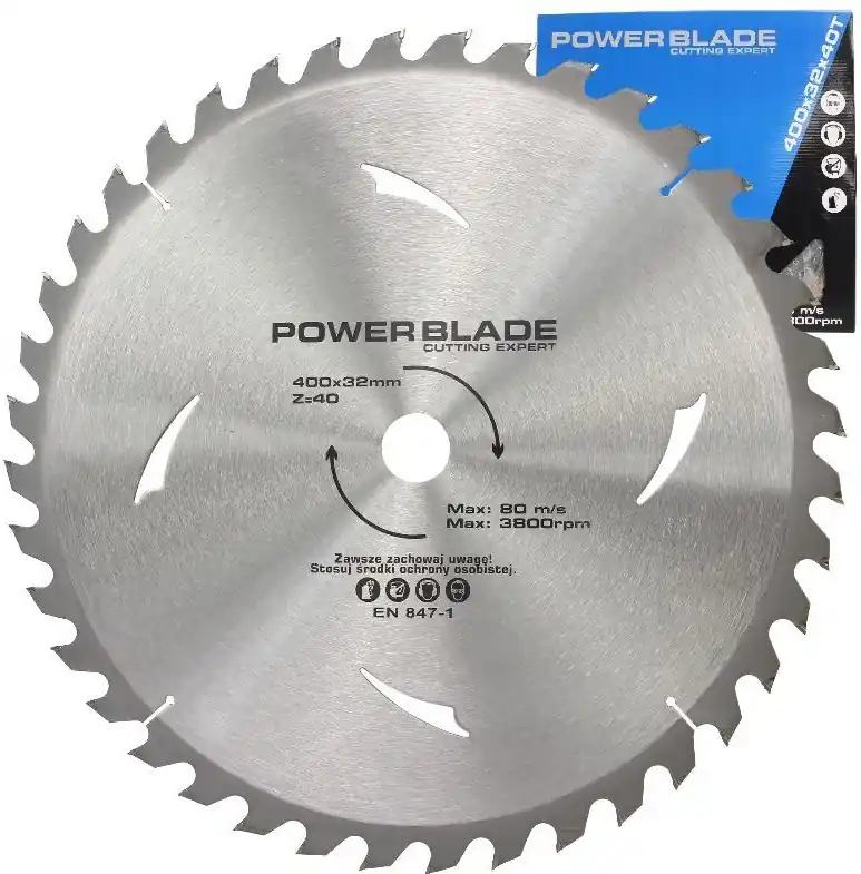 Vrácení Zdarma Kotouč pilový s SK plátky (vidiový), 400x40Tx32mm POWER BLADE M09074