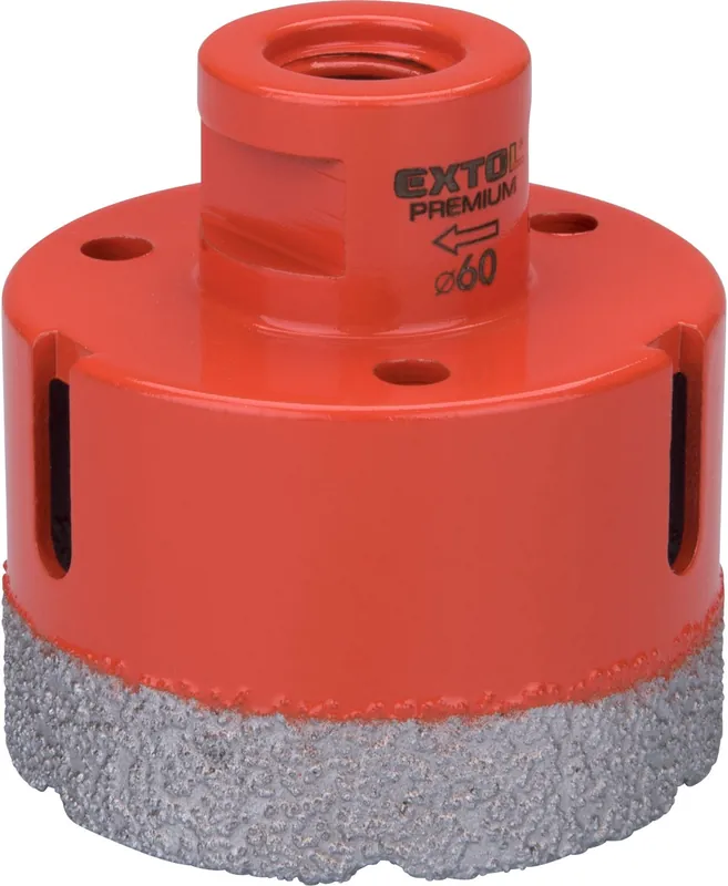 Nízká Cena EXTOL PREMIUM korunka vykružovací diamantová, O 60mm, závit M14 - 8801875