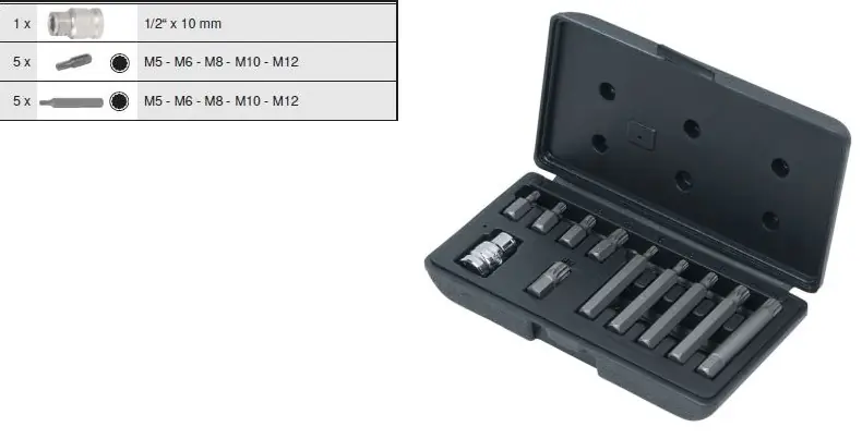 Sada bitů 10mm 11kusů KS TOOLS 911.5030 Kup Teď