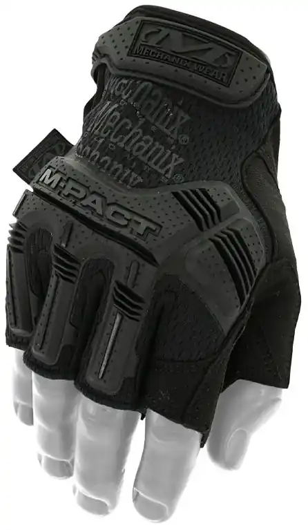 Originální Rukavice Mechanix M-Pact černé, bezprstové, velikost M