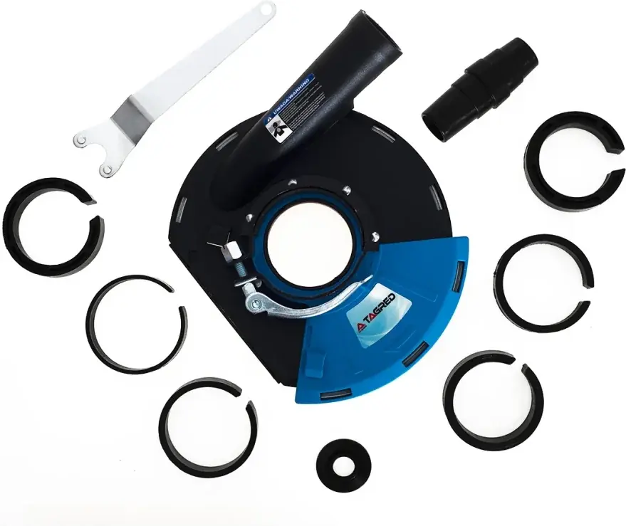 Kryt úhlové brusky s odsáváním a kartáčem 180 mm - 230 mm, TA1114 Cenově Výhodný