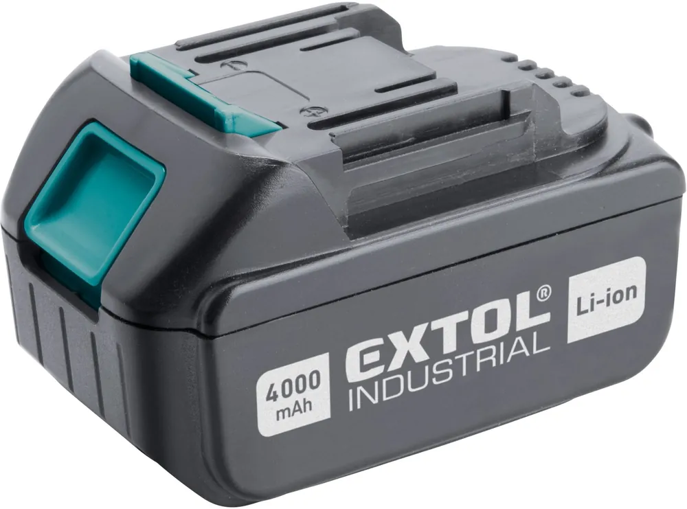 Nová Kolekce Baterie akumulátorová 18V, Li-ion, 4000mAh EXTOL INDUSTRIAL