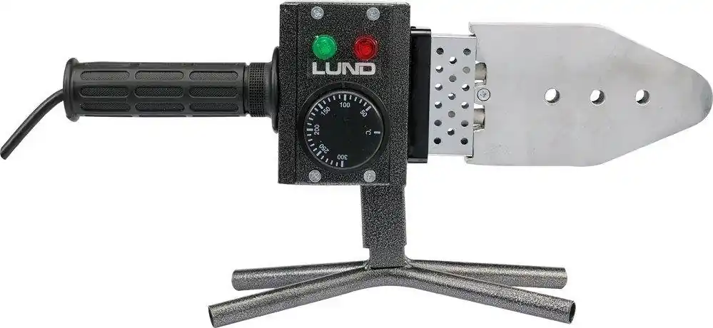 Svářečka na plastové trubky 800 W + příslušenství Lund TO-78911 Zlevněný