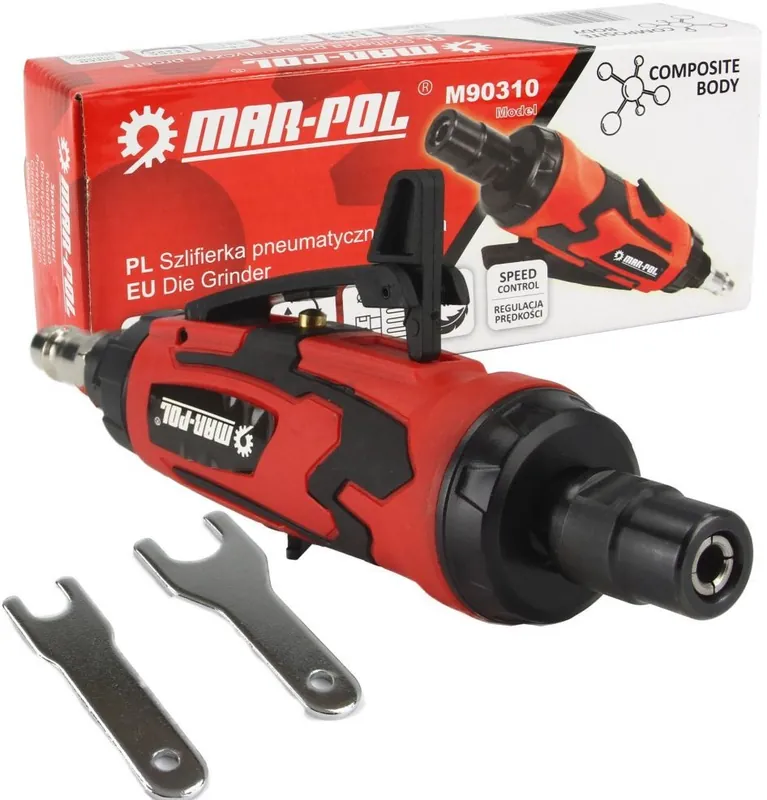 Originální Přímá pneumatická bruska, kompozit 6,3bar MAR-POL M90310