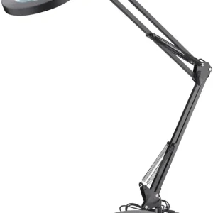 Lampa stolní s lupou, USB napájení, 1300lm, 3 barvy světla, 5x zvětšení EXTOL LIGHT Cenově Výhodný