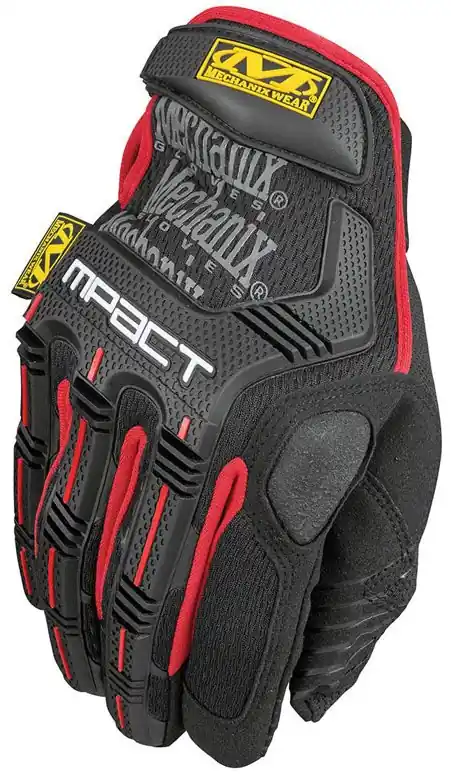 Zlevněný Rukavice Mechanix M-Pact černo-červené, velikost XL