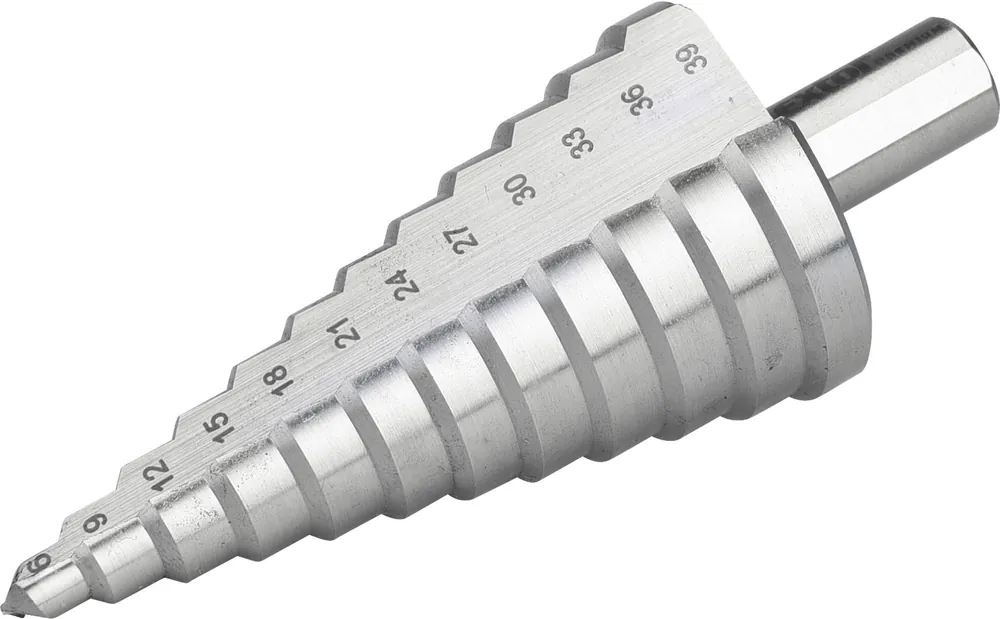 Tovární Cena Vrták stupňovitý, ⌀6-39mm, HSS-M2 EXTOL PREMIUM