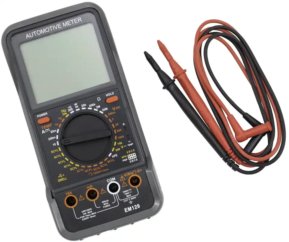 Finální Výprodej QUATROS Příruční minimotortester/multimetr Automotive Meter QS34606A