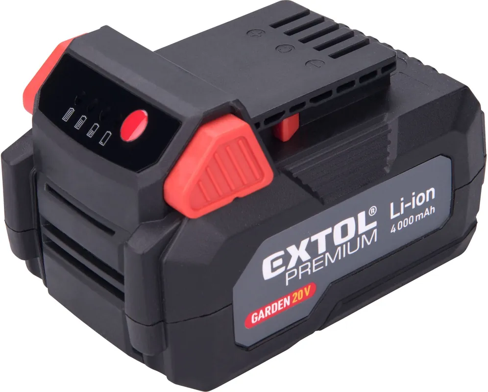 Dokud Zásoby Vydrží EXTOL PREMIUM baterie akumulátorová GARDEN20V, 20V Li-ion, 4000mAh - 8895782