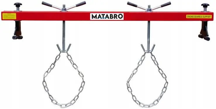Nejlepší Volba Matabro MB-ES500, Pomocný zvedák motoru, hrazda 500kg