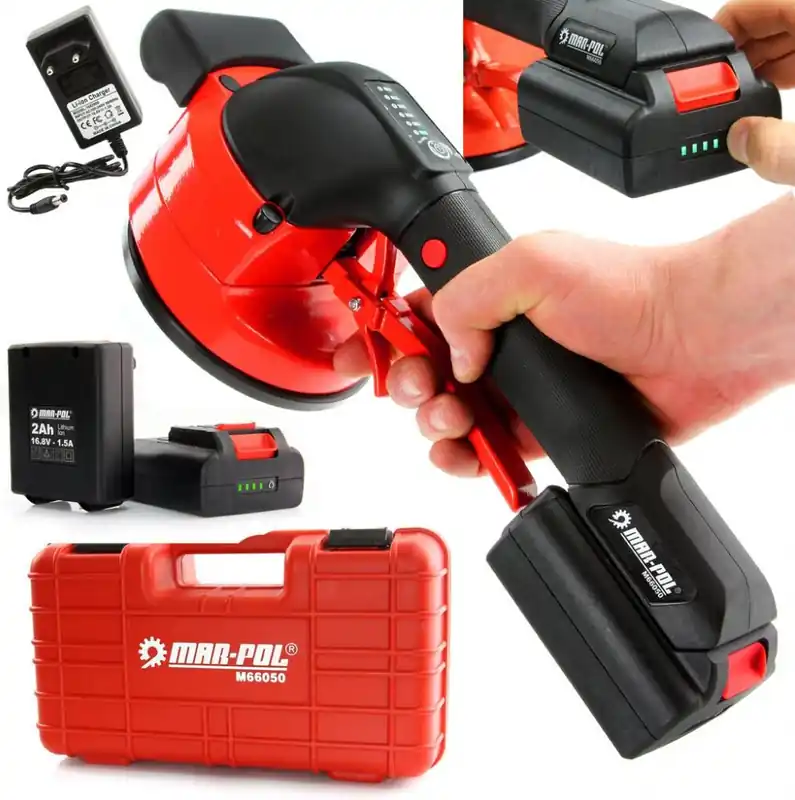 Pouze Dnes Aku vibrační přísavka na obklady/dlažbu 120mm, 50kg MAR-POL