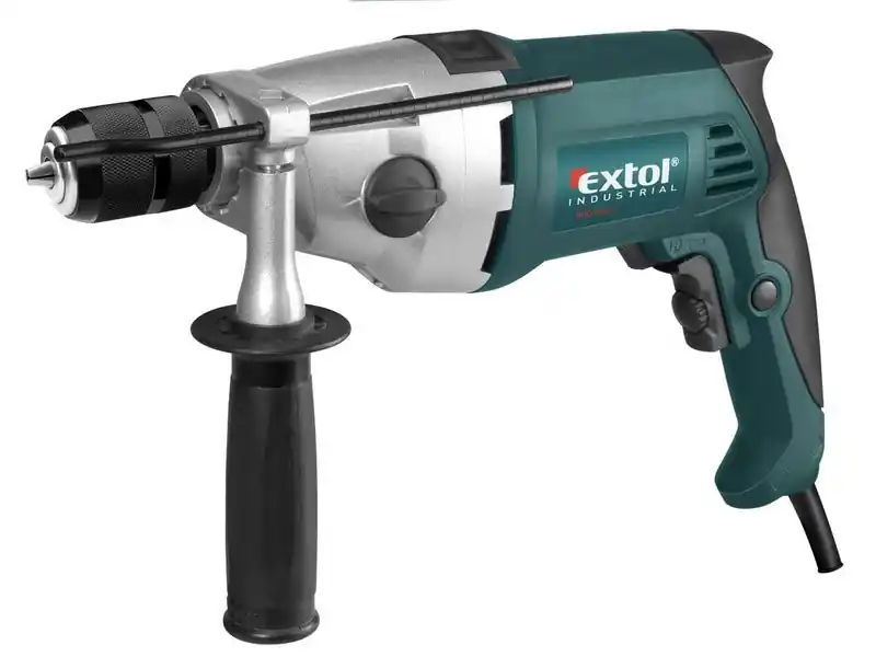Vrtačka s příklepem, L Click-lock, 1050W, HDD 1050 C EXTOL INDUSTRIA Nejlepší Volba