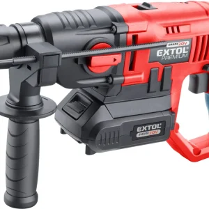 Značkový Kladivo vrtací aku SHARE20V, SDS plus, 20V Li-ion, 2000mAh EXTOL PREMIUM