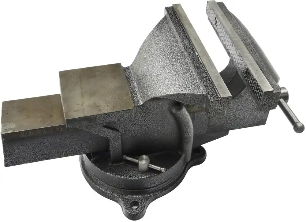 Sleva Dílenský svěrák 200 mm, otočný - QUATROS QS14008