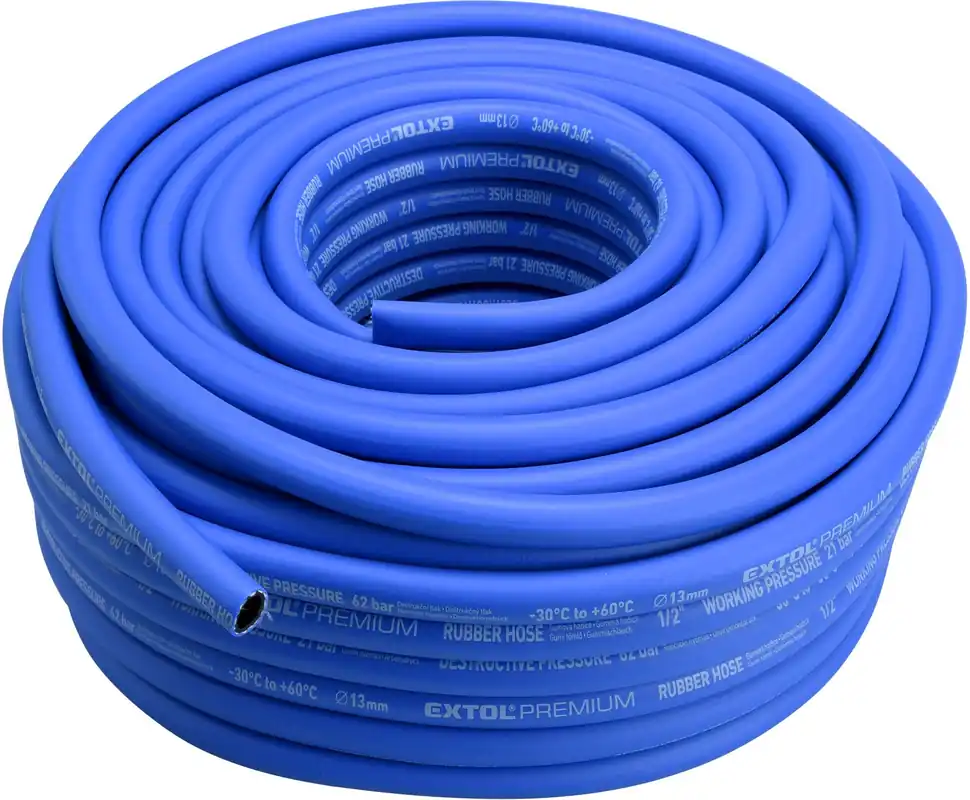 Hadice vzduchová, guma, 1/2" (13/19mm), 50m EXTOL PREMIUM Novinka