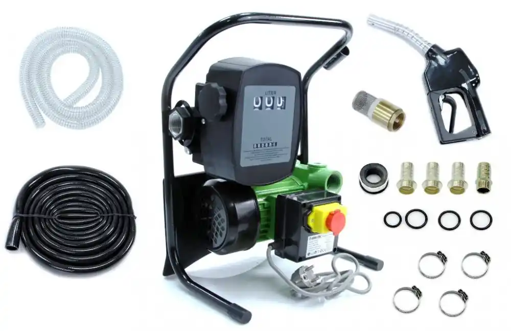 Naftová čerpací stanice s počítadlem 600W 230V, samonasávací MAR-POL M79929 Sleva