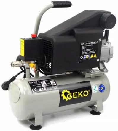 Kompresor olejový 1.5kW, 8L, GEKO G80316 Akční Nabídka