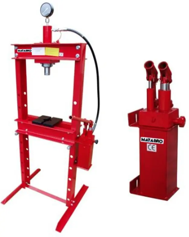 Omezená Nabídka Matabro MB-P20TDP, Hydraulický lis 20 t - dvourychlostní pumpa