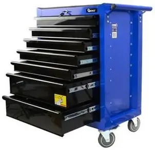 Dílenská skříň na nářadí, 7 šuplíků, 680x460x995mm GEKO G10807 Cenová Bomba