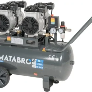 Speciální Cena Matabro MB-K203, Bezolejový kompresor 50l, 230V, 4 písty 2x1500W