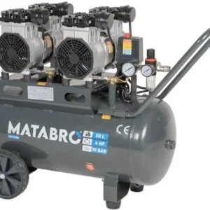 Finální Výprodej Matabro MB-K204, Bezolejový kompresor 50l, 230V, 4 písty 4000W