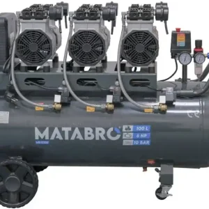 Hit Sezóny Matabro MB-K206, Bezolejový kompresor 100l, 230V, 6 pístů 4500W