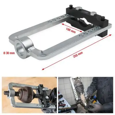 Kloubový hřídel-vypínák/náboj kola-snímatelná obruba KS TOOLS 150.1850 Super Cena