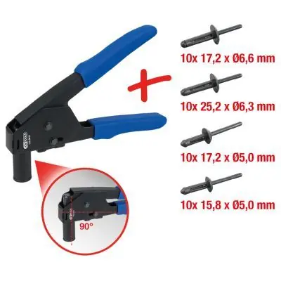 Nová Kolekce Kleště na slepé nýty-sada KS TOOLS 150.9650