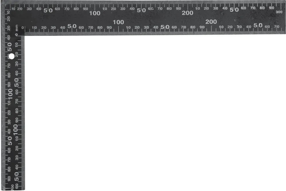 Ověřený Vorel úhelník truhlářský 400 x 600 mm černý TO-18200
