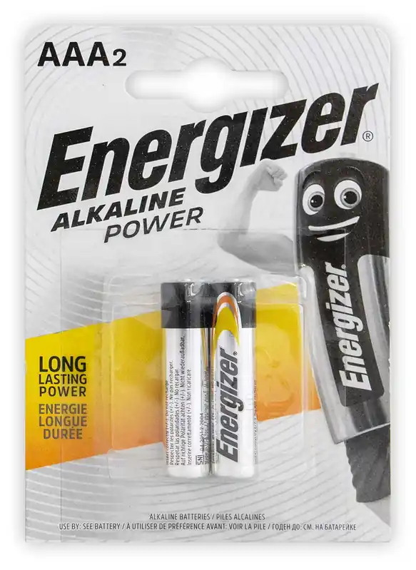 Aktuální Energizer Alkaline Power AAA LR03/2 (2ks)