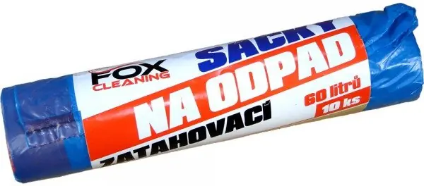 Fox cleaning sáčky do koše 60 L 10 ks zatahovací Pouze Dnes